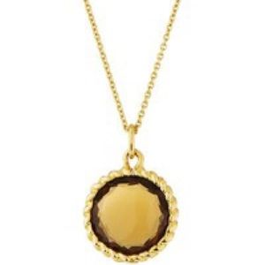 Roberto Coin 18K Y/G Citrine Pendant Necklace